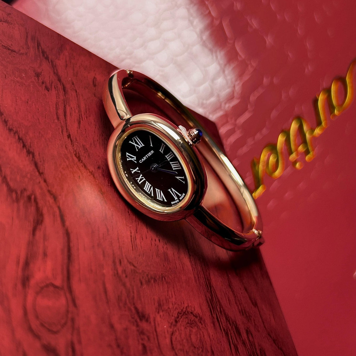 Cartier Baignoir WGBA0047 - Rose Gold Black