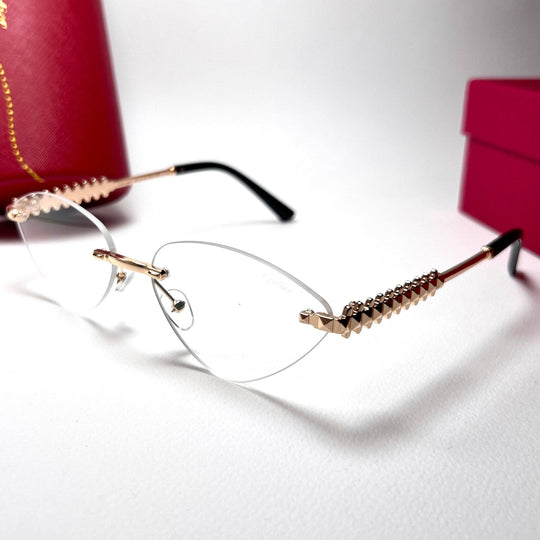 Cartier Clash De Cartier Cat Eye – Nude Transparent