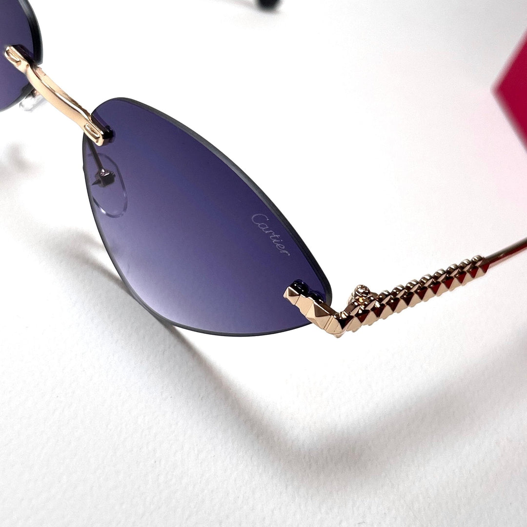 Cartier Clash De Cartier Cat Eye – Purple Gradient