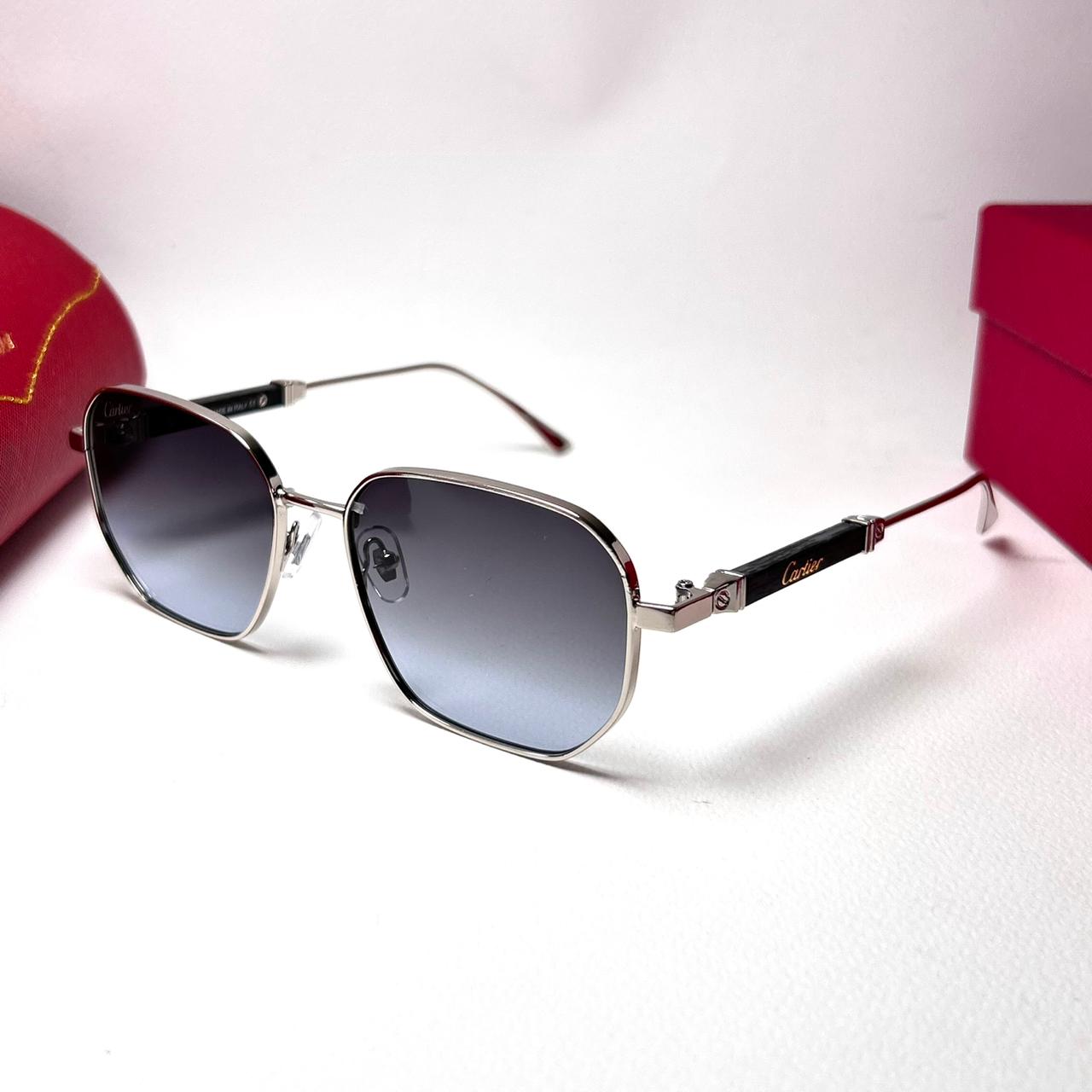 Cartier Signature C T09100 Square - Blue