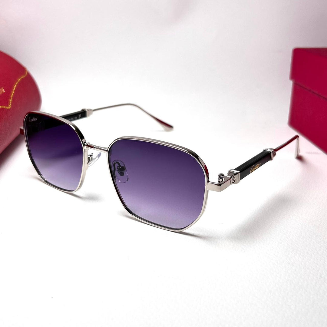 Cartier Signature C T09100 Square - Purple Gradient