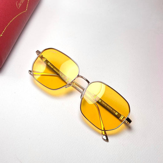 Cartier Signature C T09100 Square - Yellow