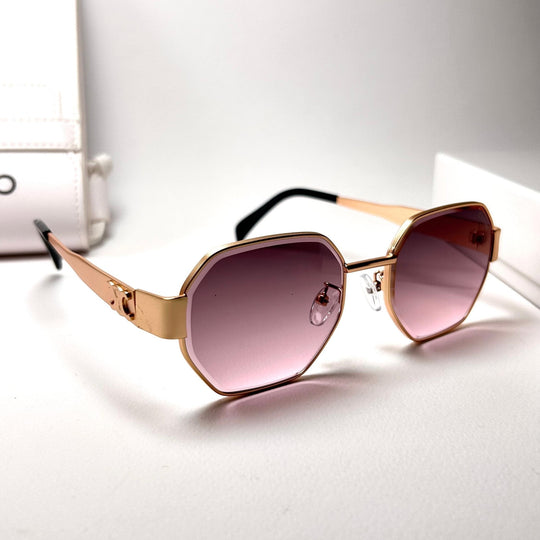 Celine Octagonal – Gold & Mixed Berries