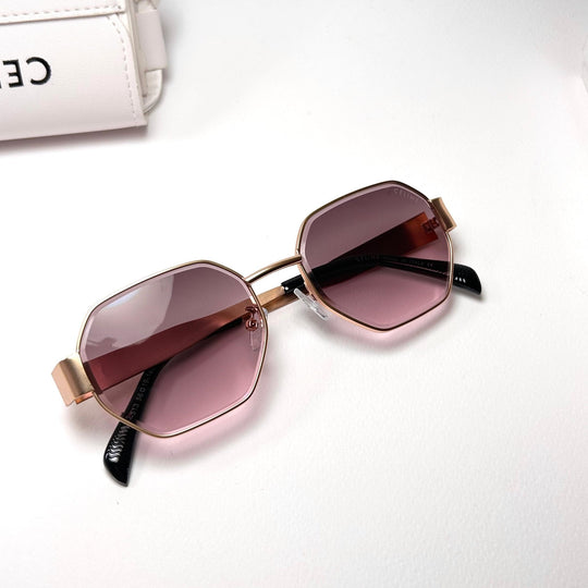 Celine Octagonal – Gold & Mixed Berries