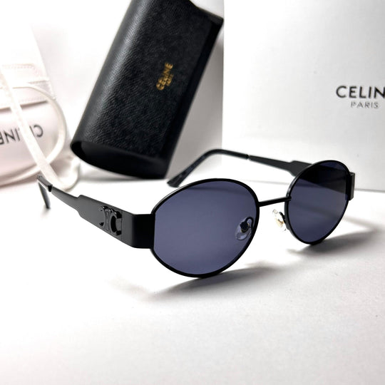 Celine Retro Oval – Full Black