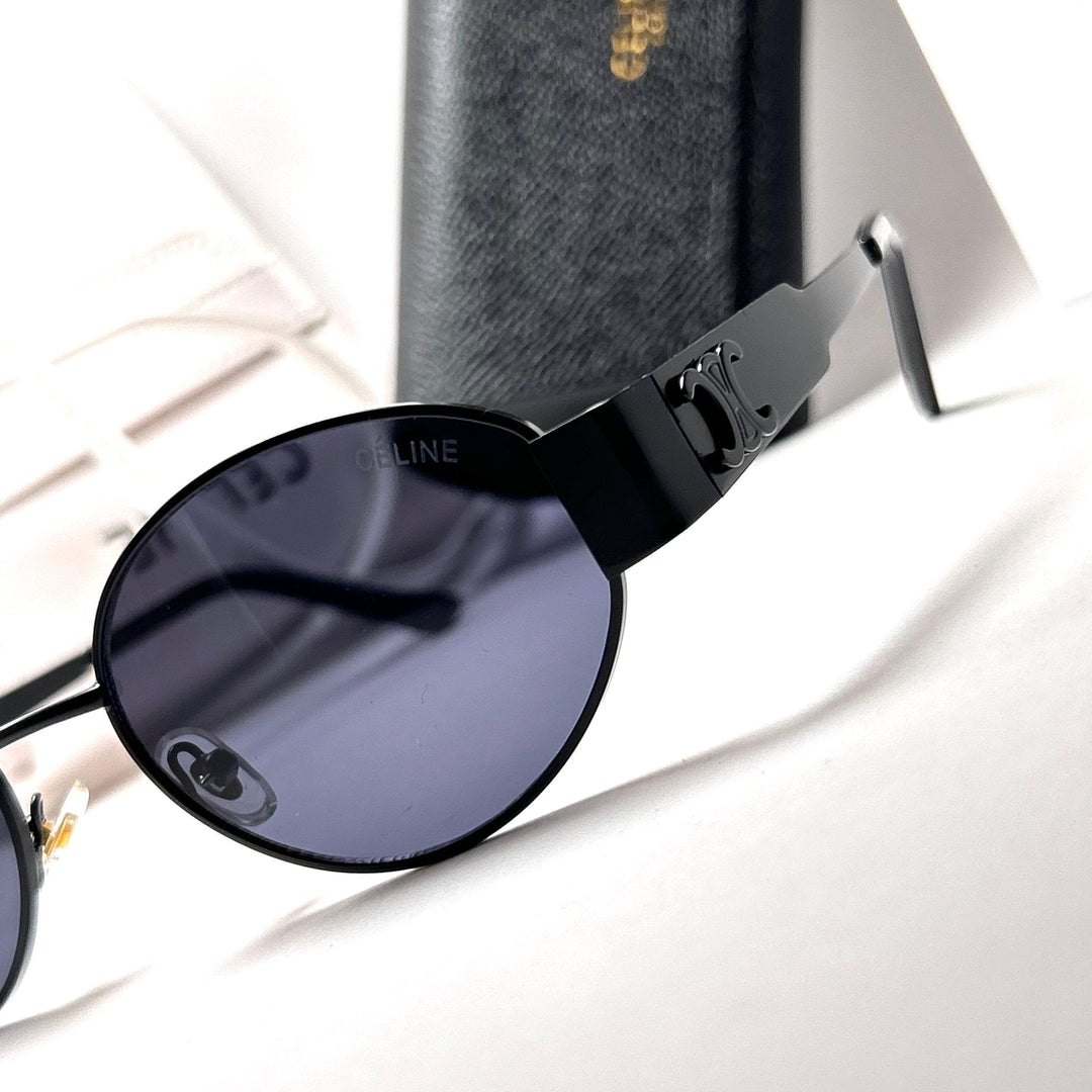Celine Retro Oval – Full Black
