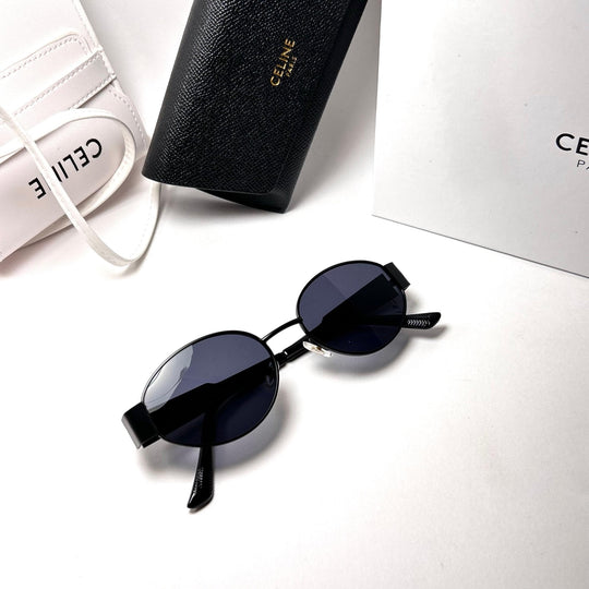 Celine Retro Oval – Full Black