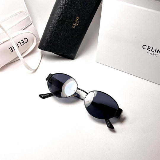 Celine Retro Oval – Full Black