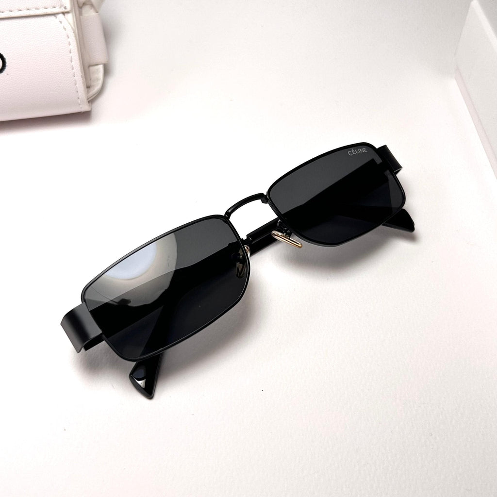Celine Triomphe 01 Rectangular – Full Black