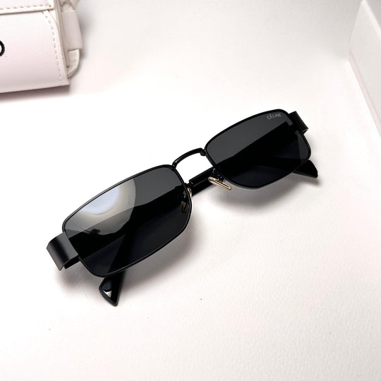 Celine Triomphe 01 Rectangular – Full Black