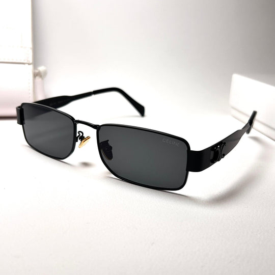Celine Triomphe 01 Rectangular – Full Black