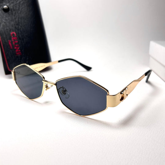 Celine Triomphe Geo - Golden Black