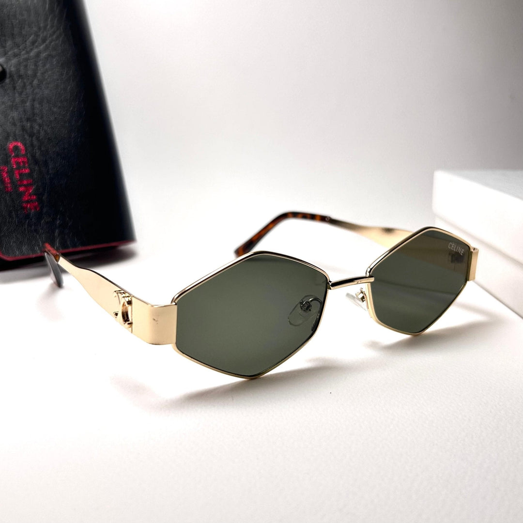 Celine Triomphe Geo - Oily Green