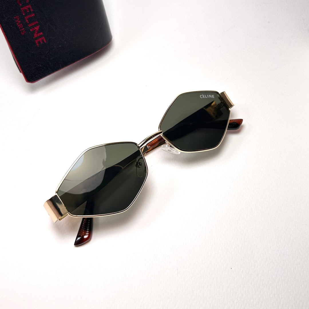 Celine Triomphe Geo - Oily Green