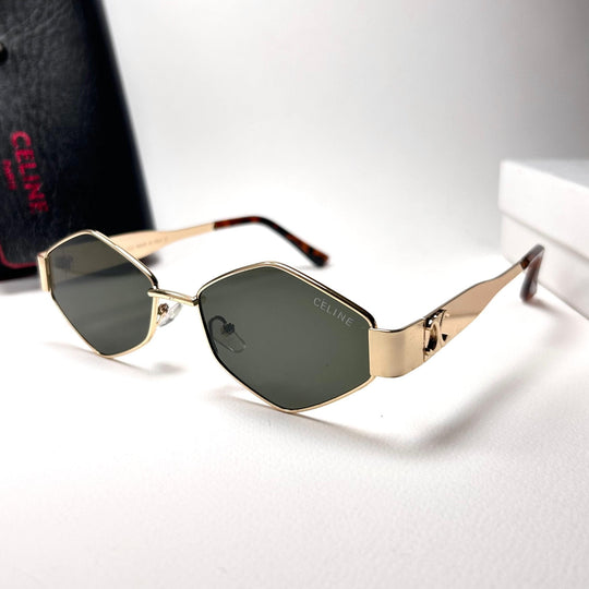 Celine Triomphe Geo - Oily Green