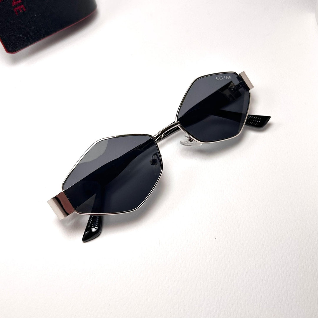 Celine Triomphe Geo - Silver Black