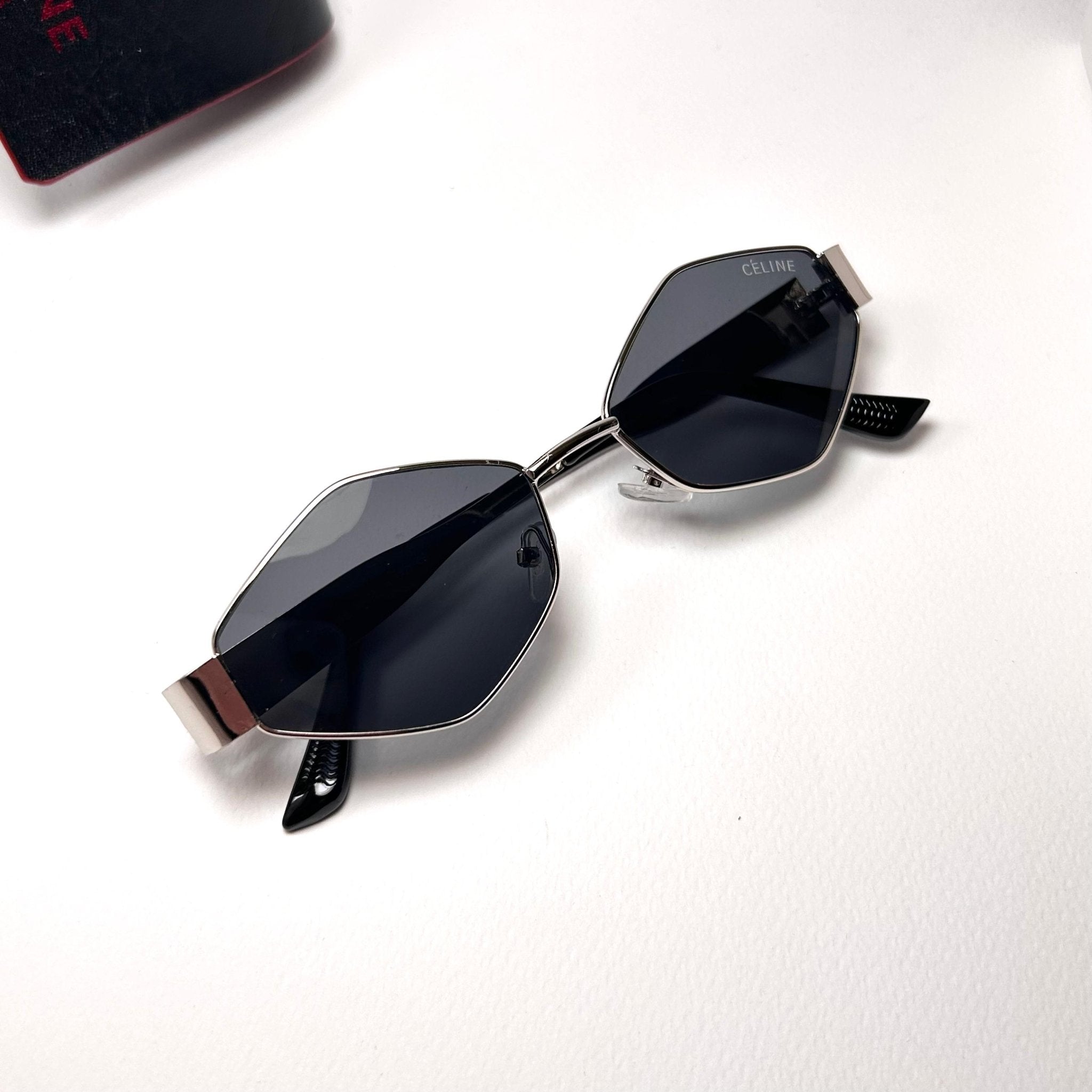 Celine Triomphe Geo - Silver Black