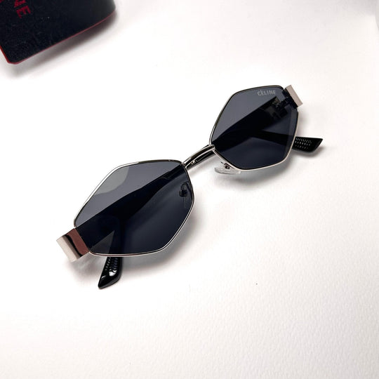 Celine Triomphe Geo - Silver Black