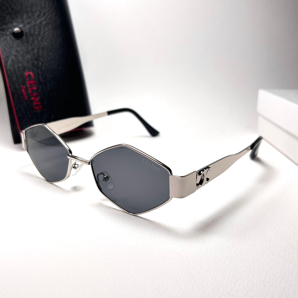 Celine Triomphe Geo - Silver Black