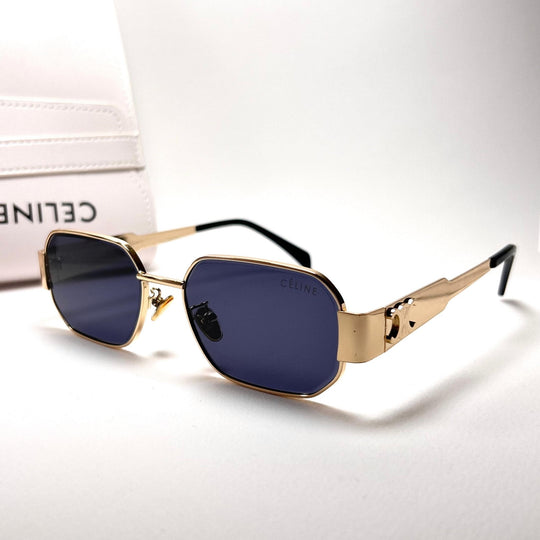 Celine Triumph Rectangle – Golden Black