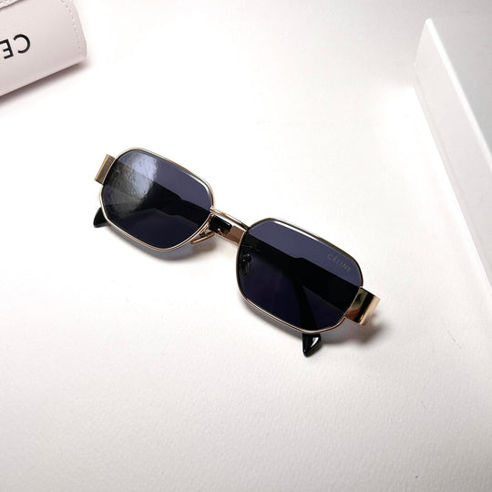 Celine Triumph Rectangle – Golden Black