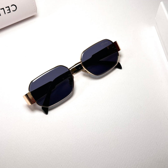 Celine Triumph Rectangle – Golden Black