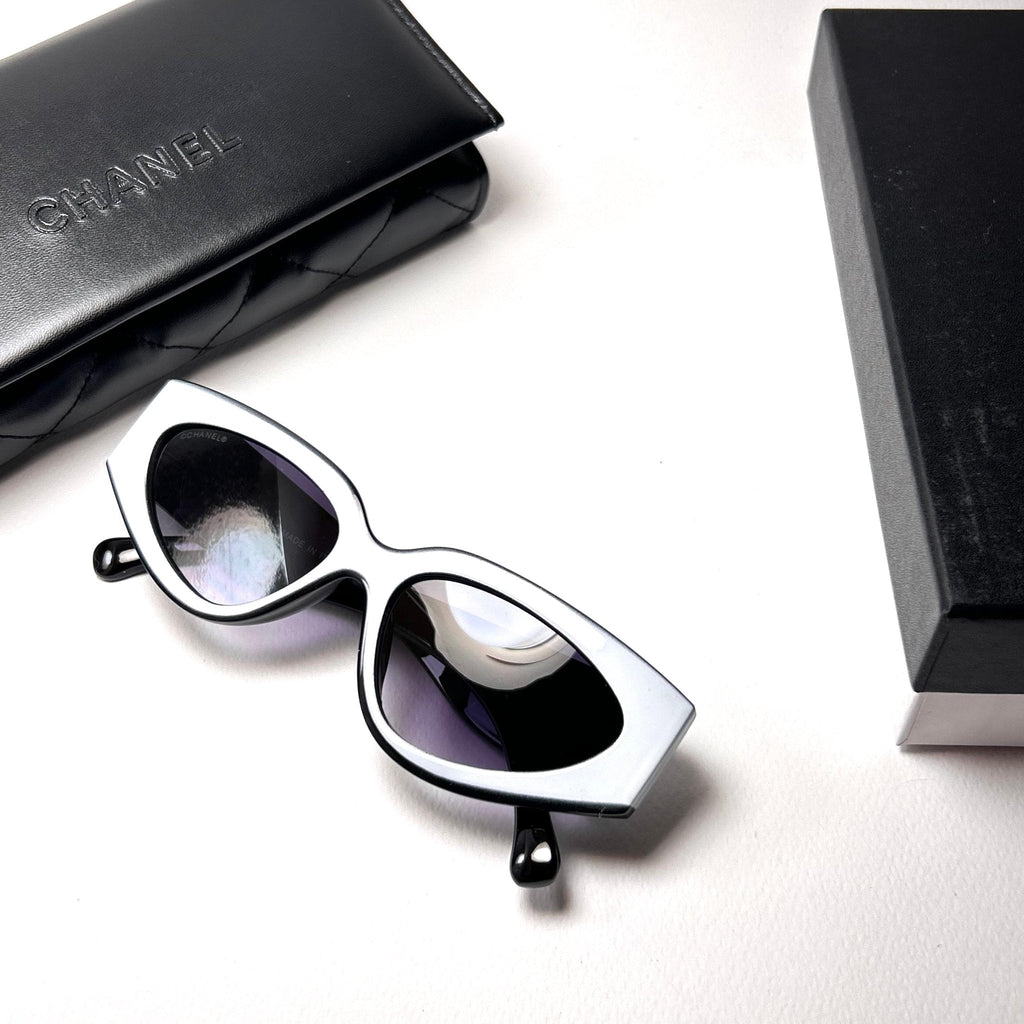 Chanel Cat Eye CH6056 - White n Purple