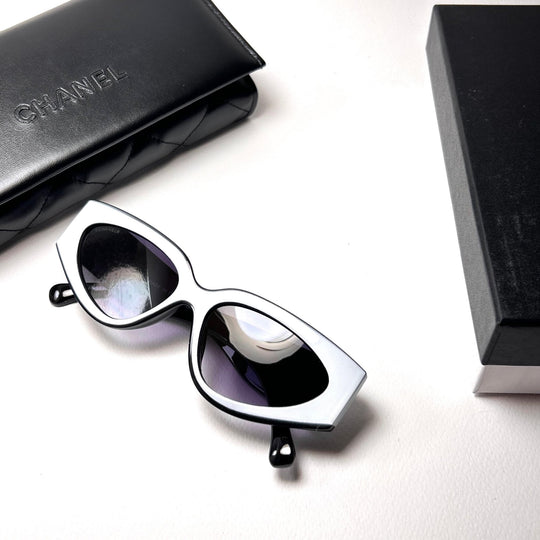Chanel Cat Eye CH6056 - White n Purple