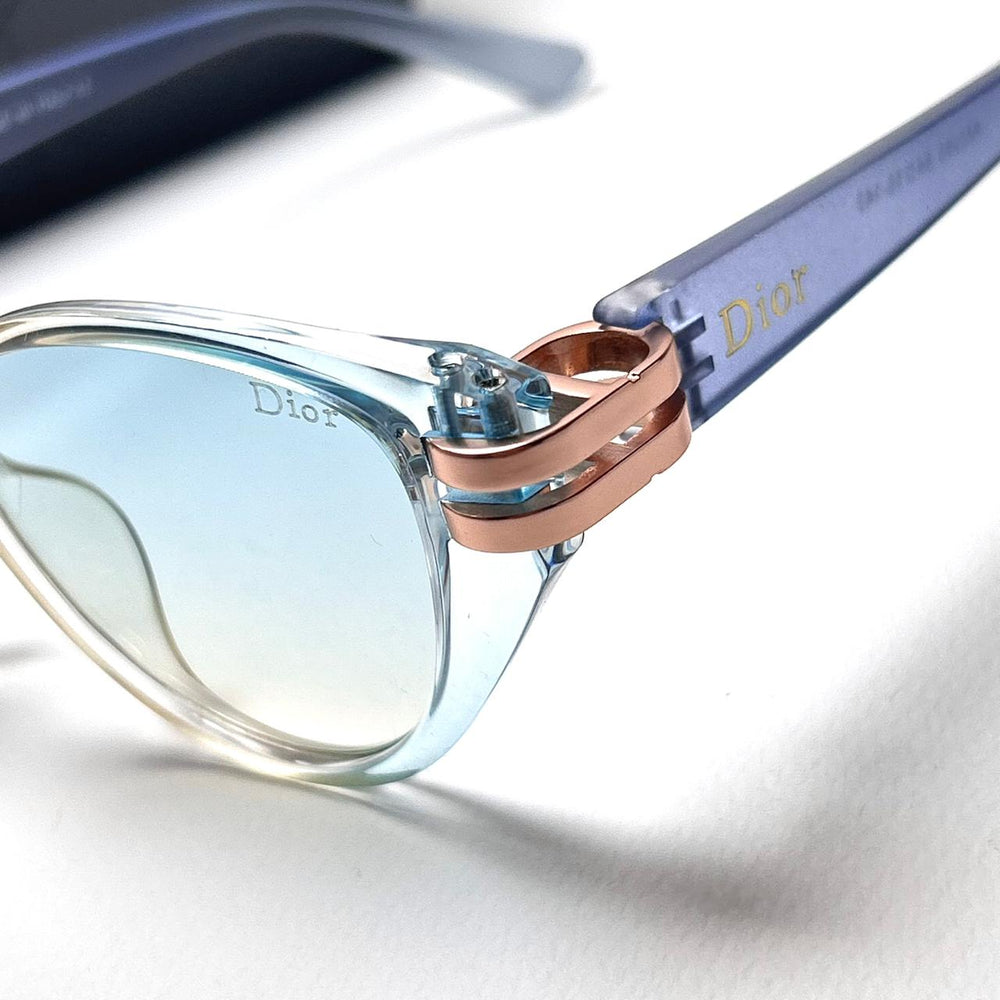 Dior B51 Cat Eye - Ice Blue