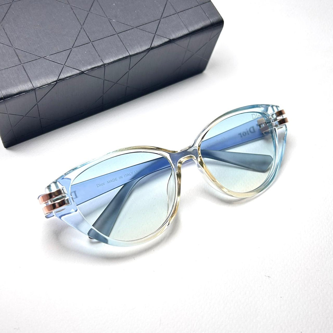 Dior B51 Cat Eye - Ice Blue