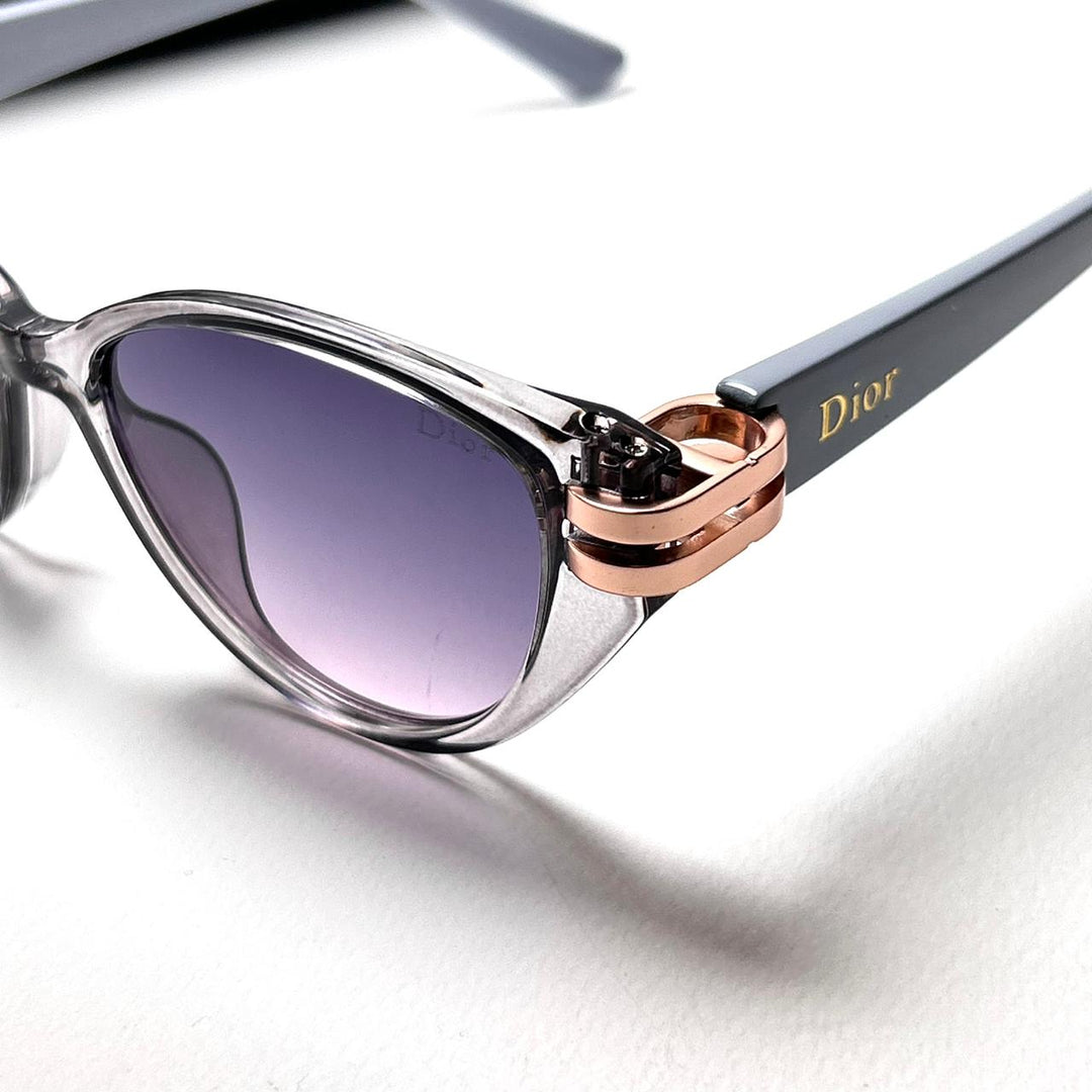 Dior B51 Cat Eye – Ice Pruple Gradient