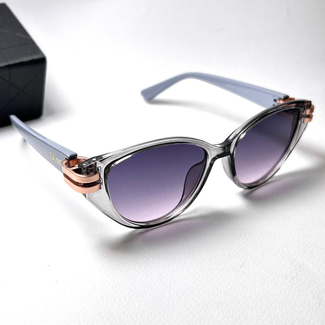 Dior B51 Cat Eye – Ice Pruple Gradient