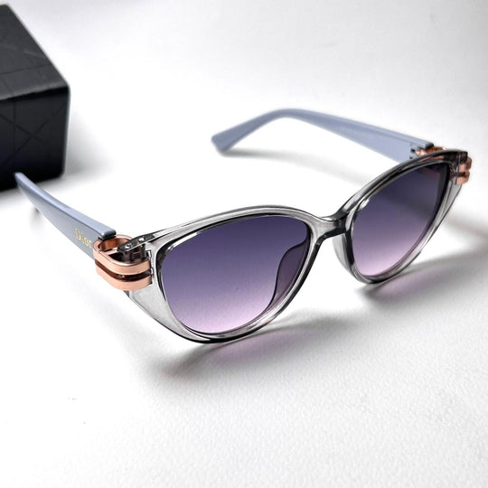 Dior B51 Cat Eye – Ice Pruple Gradient