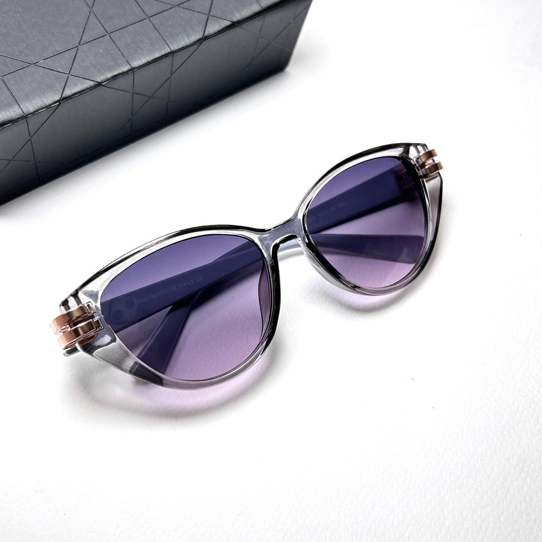 Dior B51 Cat Eye – Ice Pruple Gradient