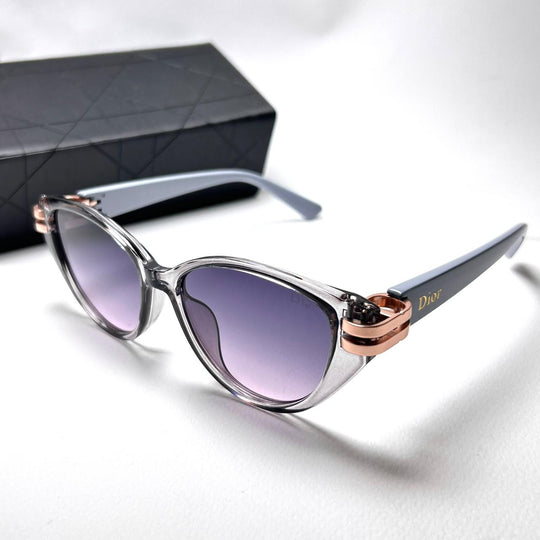 Dior B51 Cat Eye – Ice Pruple Gradient