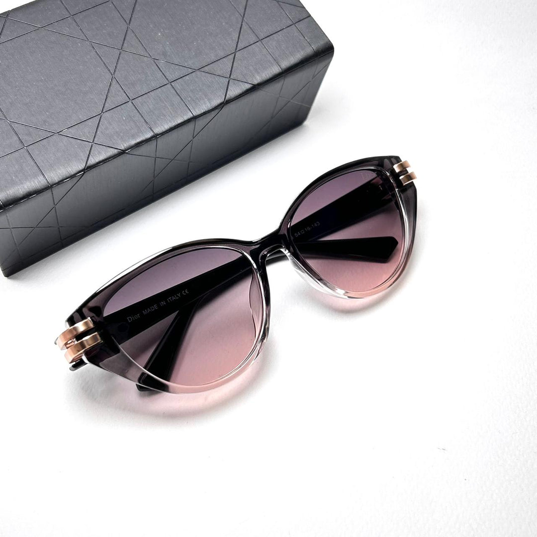 Dior B51 Cat Eye – Sunset Gradient