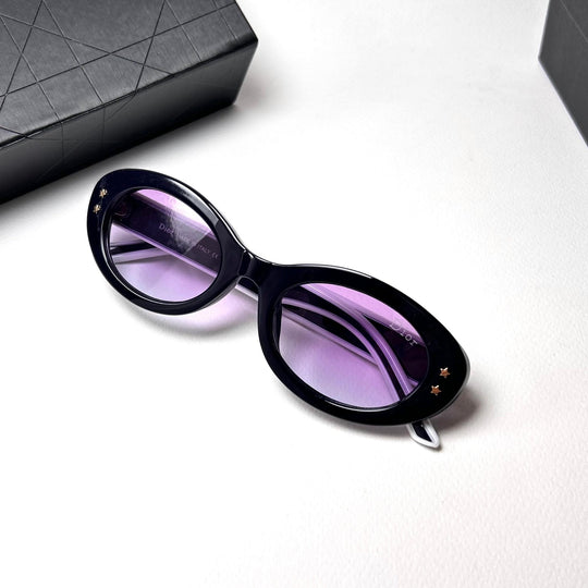 Dior Pacific B4F Oval – Violet Gradient