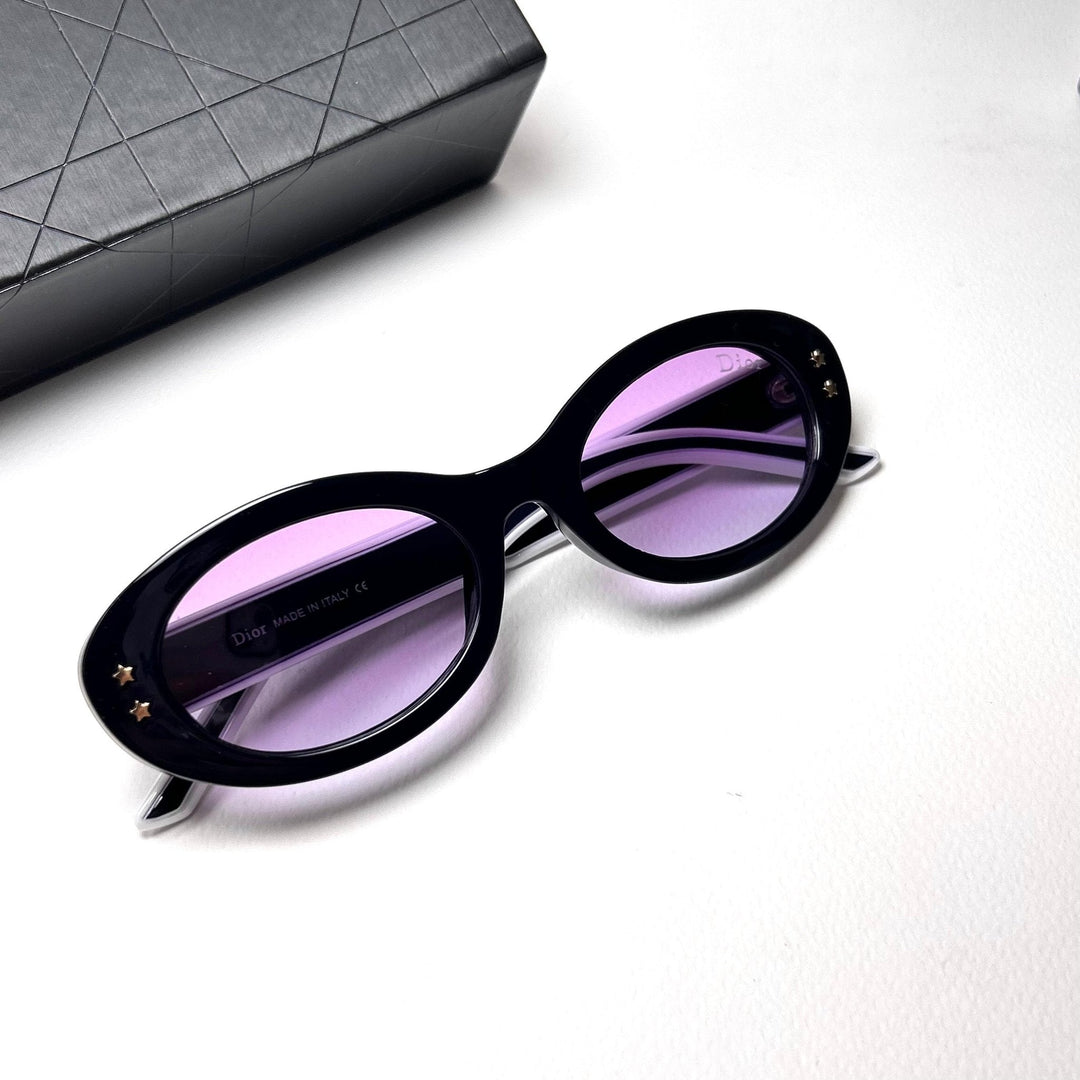 Dior Pacific B4F Oval – Violet Gradient