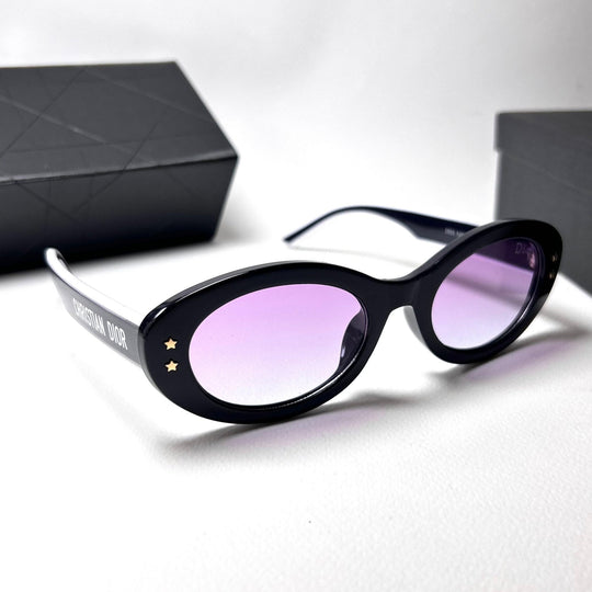 Dior Pacific B4F Oval – Violet Gradient