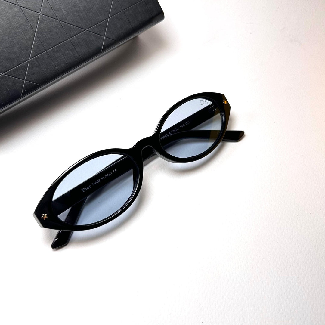 Dior Pacific Oval R1F - Black n Blue
