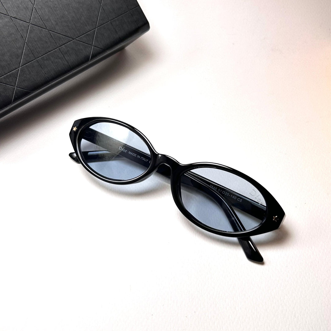 Dior Pacific Oval R1F - Black n Blue