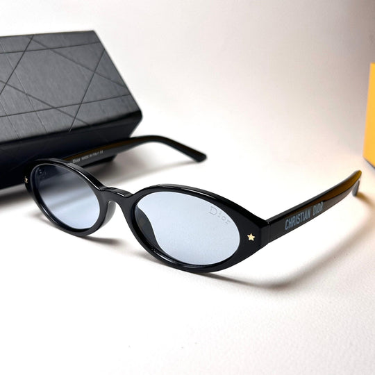 Dior Pacific Oval R1F - Black n Blue