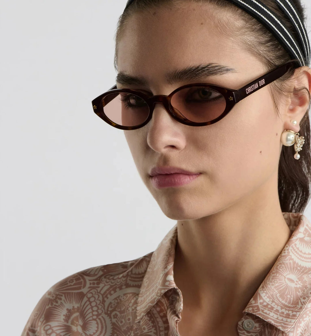 Dior Pacific Oval R1F - Black n Blue