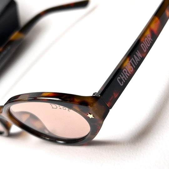 Dior Pacific Oval R1F - Peach Tortoiseshell