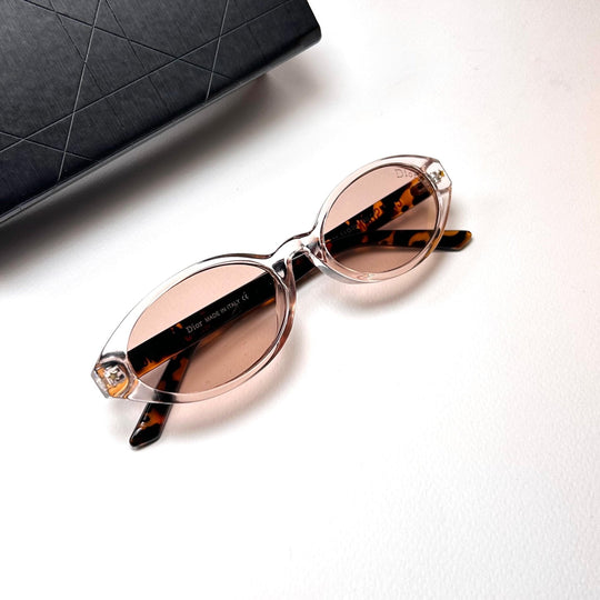 Dior Pacific Oval R1F - Transparent Ivory
