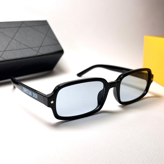 Dior Pacific Rectangular S3F – Black n Blue