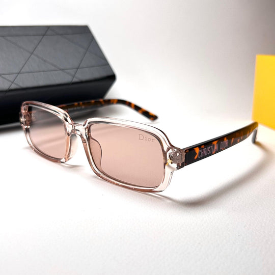 Dior Pacific Rectangular S3F - Transparent Ivory