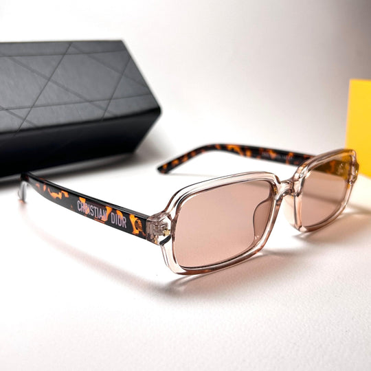 Dior Pacific Rectangular S3F - Transparent Ivory