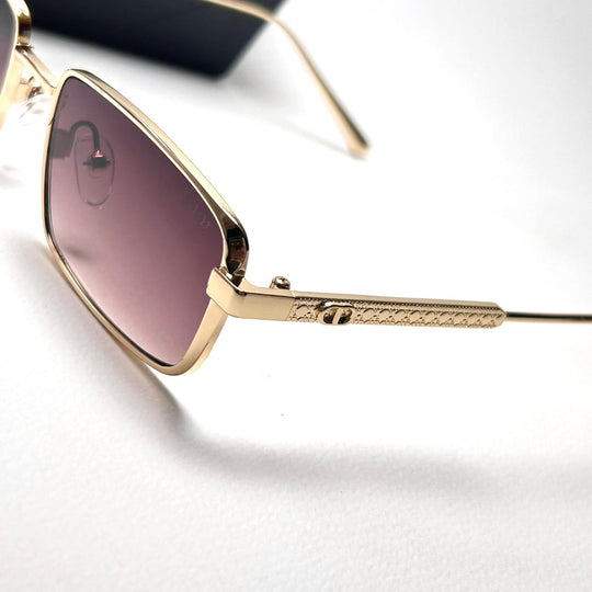 Dior Rectangular Cannage S2U - Burgundy Gradient