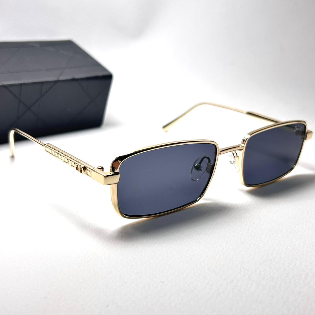 Dior Rectangular Cannage S2U – Golden Black